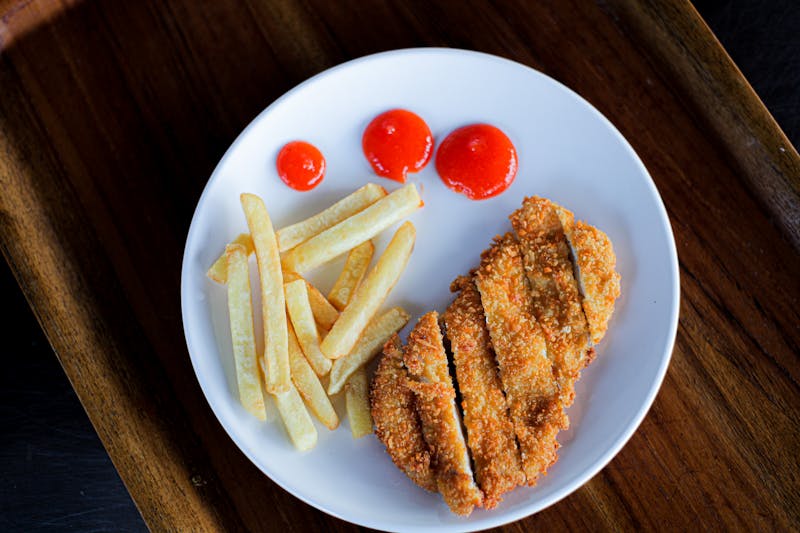 Spicy Starbird Tenders with dipping sauce